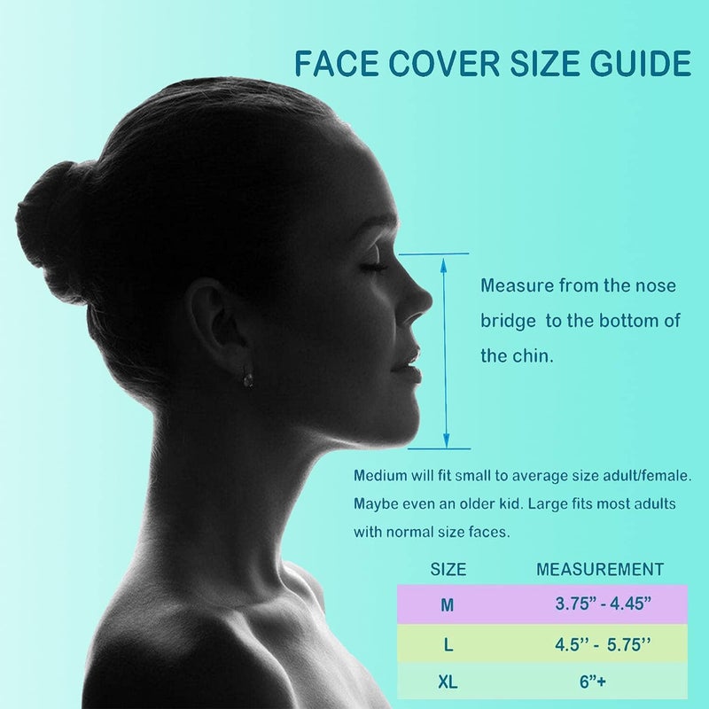 BeatBasic Black Cloth Face Mask,3 Ply BB-9201 Material, Reusable Fabric Washable for Men Women Adult Large Pack 6 - Image 4